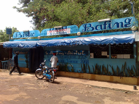 Bistro Bafing Restaurante Bamako, Mali