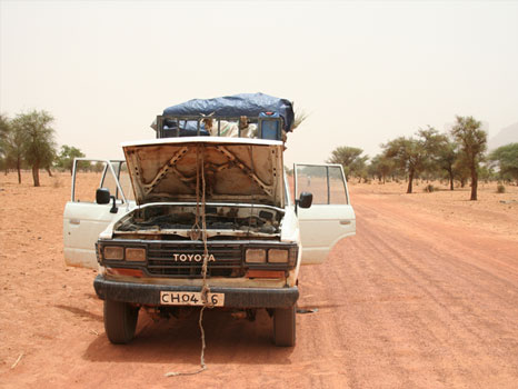 Transporte 4X4 desde Tombuctu até Mopti, Táxi em Mali